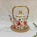  эмаль teapot цветочный принт teapot . толщина . горячая вода ... pot кухня party кемпинг стиль A