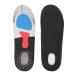  fittings arch support shoes insole Flat feet pad unisex ventilation ..S - black 
