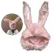  e-s ta- фото Pro p party костюмированная игра розовый. заяц. уголок. шляпа. шляпа. голова украшение 