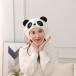  роскошный . Panda. шляпа зима теплый поверхность белый Novelty headgear на фото реквизит party костюм 