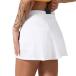  женский юбка в складку шорты костюм девочка юбка бег тренировка тренировка S/6 белый 