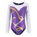  девочка гимнастика Leotard длинный рукав автомобиль i колено балет Leotard костюм активный одежда 6