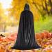  Kids Halloween костюмированная игра длинный с капюшоном . манто накидка аксессуары реквизит фотография фотосъемка для 70cm серый 