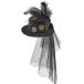  гонки вуаль пар punk шелк шляпа готический Vintage headgear головная повязка элемент .. fancy платье костюм сопутствующие предметы 