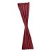  living салон кухня дверь окно занавески va Ran sdore-p wine red - 64x183cm