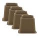  Brown 5 дюймовый 4pcs настройка возможный bed подъемник мебель подъемник bed 8 дюймовый сверхпрочная подъемник 