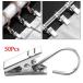 50 шт занавески крюк зажим комплект зажим крепкий высокая прочность душ занавески аксессуары занавески зажим искусство craft дисплей k