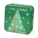  Рождество печенье жестяная банка манга металлический k чехол для ключей box party новый год выходной зеленый елка 