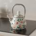 1L эмаль чайник IH соответствует Mini плита верх чайник . починка простой цветочный принт плита верх teapot цветок teapot 