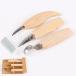 4 tree carving tool cutter hand high intensity ho ito ring knife kit. set 