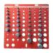  identification board nut . bolt s red checker, installation . simple drill bit gauge, family, piping ., size. for check. standard meter 