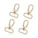 4Pa Swivel Trigger Clip Hook Lobster Claw Clasp for Purse Bag Strap Gold