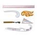 DIY шитье линейка Tailor комплект шитье tool долговечность. есть практический . кройка и шитье линейка 5 линейка 