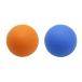 2 шт массаж мяч лакросс мяч . часть toliga отметка массаж много цвет можно выбрать - orange голубой 