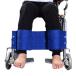  инвалидная коляска подставка под ноги нога поддержка ремешок защита ремешок регулируемый голубой 