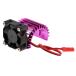  motor heat sink cooling fan 5-7.4V 370/380 motor RC car . applying 