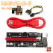 PCIE подъемник VER009S 1X из 16X графика повышение удлинение U3.0 подъемник кабель адаптор карта 6PIN GPU мой человек g