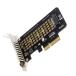 PCI-EM2NvmeץPCI-EX4x8x16åȥСɤȾʬι⤵
