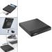  портативный USBType-C установленный снаружи DVD Drive плеер карта считывание брать .DVD-RW черный 