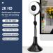 Webcam Full Hd Non-Slip Base Multi-Directional AK Clear Smart for Webc