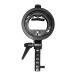 S модель держатель аксессуары лампа светодиодной подсветки Speedlight для sn-to flash sn-to soft box 9.4cmx15.5cmx32cm