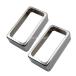 2 шт металлический Humbucker pick up покрытие электрический гитара для музыкальные инструменты детали все 3 цвет - серебряный 