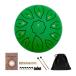  Mini 6 -inch steel tang drum . carryig bag music education gift present green 