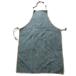  welding machine apron insulation welding human work cow leather dark blue 95 x 65 cm