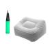  складной надувной подставка под ноги накладка инфлятор pillow имеется самолет. автомобильный детали серый 
