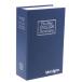 ミニブックセーフ ロック付き 安全 辞書型金庫 ダイヤル式 防犯収納 貯金箱 ４色選ぶ ギフト 装飾