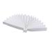  складной бумага вентилятор рука вентилятор веер party оборудование орнамент белый 3 размер выбор .