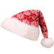 soft Рождество шляпа украшение Santa Claus шляпа костюм. оборудование орнамент унисекс взрослый поэтому. солнечный ta шляпа Рождество колпак 