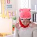  симпатичный динозавр. голова. шляпа костюмированная игра headgear love казаться на фото реквизит Halo we n