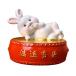  China. старый Новый год. заяц. изображение копилка. украшение миниатюра полимер кейс для хранения дом. оборудование орнамент скульптура магазин, настольный офис, шкаф для 