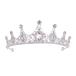  стразы Crown Tiara свадьба головная повязка Princess костюм ba блокировка стиль Queen Crown Event 