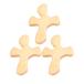5 шт. из дерева рука Cross удерживание, маленький карман рука Cross удерживание Cross ke Across Christian подарок .. Рождество 