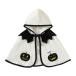  детский тыква с капюшоном . накидка манто пончо Halloween костюм soft реквизит одежда шаль 