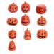  Halloween тыква украшение настольный украшение оборудование орнамент для человеческий труд полимер производства тыква украшение сад закрытый осень для 11 шт 