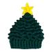  елка. вязаная шапка . способ симпатичный вязаный Beanie украшать праздник 