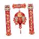  China. весна . полосный . оборудование орнамент комплект новый год украшение аксессуары ..... праздник удача. слова . удача знак подвеска 