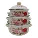 3 шт эмаль stock pot кастрюля кухня бытовая техника подарок non палочка эмаль pot суп pot для бытового использования кухня ресторан обеденный для 