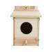  bird house из дерева подвешивание ниже гнездо коробка передняя сторона жердочка веранда для установка легко гладкий обработка товары для домашних животных простой внешний вид гнездо .. поддержка балкон . применение 