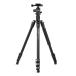 K&F Concept アルミニウム三脚４段（三脚・一脚兼用）KF-TM2324 II ブラック