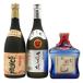 [ Awamori brandy 3 шт. комплект ] новый . sake структура . лампочка стекло бутылка 8 год ..720ml 35%&amp; чёрный жемчуг 720ml 43%& старый sake дом 7 год ..720ml 43% [7-0]