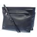  б/у * Loewe Large двойной сумка сумка на плечо 109.54.M33 женский темно-синий LOEWE[AFE6]