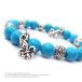  натуральный камень Power Stone браслет женский аксессуары 100 .. . глава очарование бирюзовый 