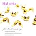  аксессуары детали мяч chip daruma chip Gold 5 шт. комплект ручная работа аксессуары 