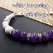  natural stone Power Stone feather woven cord kimono small articles dressing accessories amethyst white turquoise 