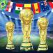 �j�b�g���[���h�J�b�v�̃g���t�B�[ �T�b�J�[�I�茠�̃g���t�B�[ 3D���v���J 2022 FIFA �J�^�[�� �T�b�J�[�L�O�i �R���N�V���� �S�[���h 21cm 36cm