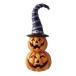  Halloween украшение тыква _ тыква украшение 2 полосный лицо 1 шт _57-6-3-1_8725-2515